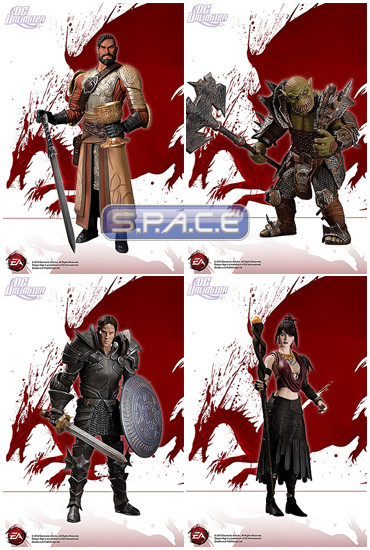 4er Komplettsatz : Dragon Age Serie 1