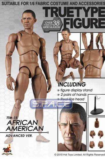 1/6 Scale TrueType Figure African American Advanced Version TTM15