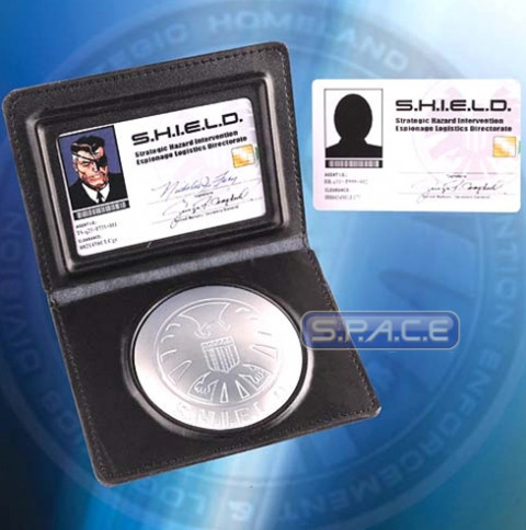 Nick Fury Shield ID Set Replica (Marvel)