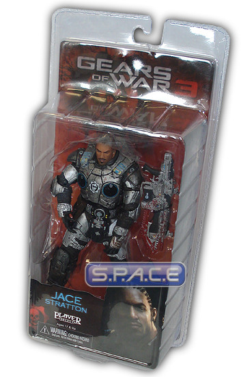 Gears Of War 3 SDCC Jace Stratton Figure by NECA