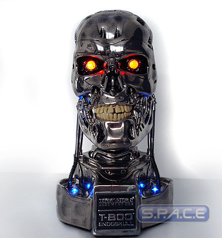 1:1 T-800 Endoskull Theme Song Edition Battle Damaged (Terminator 2)