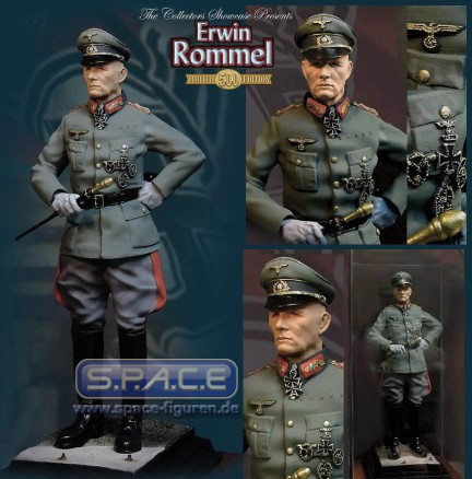 General Feldmarschall Erwin Rommel Statue (Military)