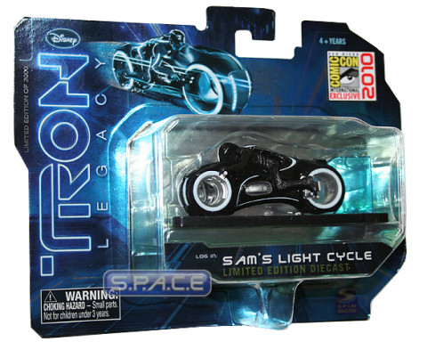 1:50 Scale Sams Light Cycle Die Cast SDCC 2010 Exclusive (Tron)