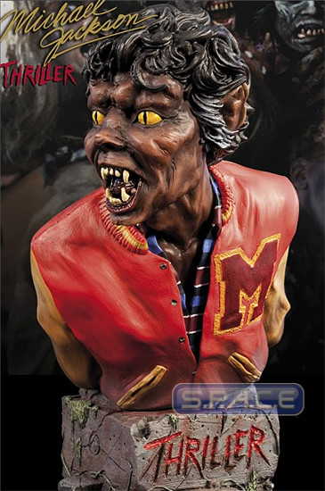 Michael Jackson Bust (Thriller)