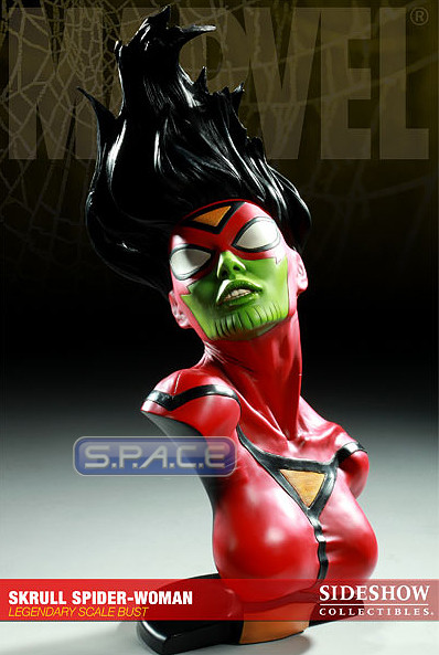 Skrull Spider-Woman Legendary Scale Bust SDCC Exc. (Marvel)