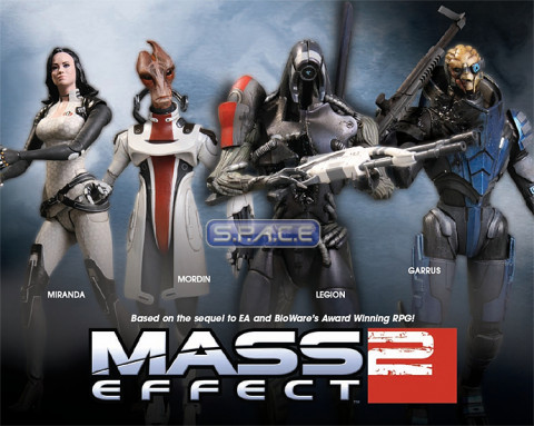 Complete Set of 4 : Mass Effect 2 Series 2