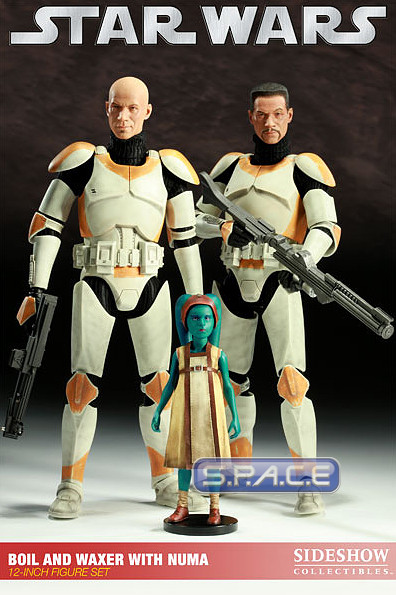 1/6 Scale Boil and Waxer with Numa Set (Star Wars)