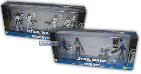 2er Set: Collector 4-Packs (Clone Wars)