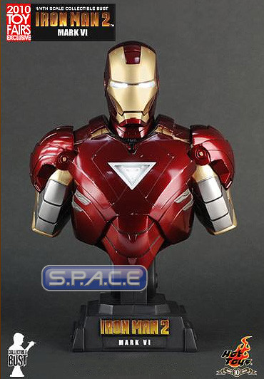 1/4 Iron Man Mark VI Bust Exclusive (Iron Man 2)