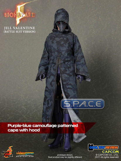 NEW Hot Toys 1/6 VGM13 Resident Evil 5 Jill Valentine Battle Suit