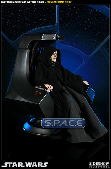Emperor Palpatine on Imperial Throne Premium Format Figure (Star Wars)