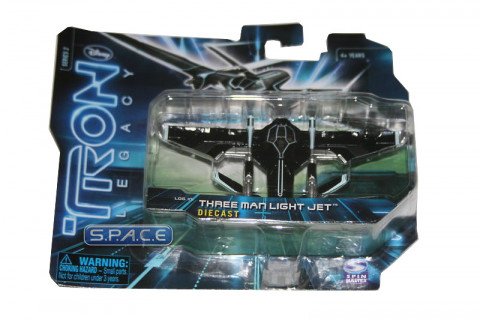 1:50 Scale Die Cast Three Man Light Jet Series 2 (Tron Legacy)