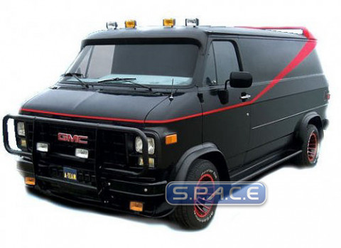 1:18 GMC Vandura Van Die Cast Hot Wheels Elite (The A-Team)