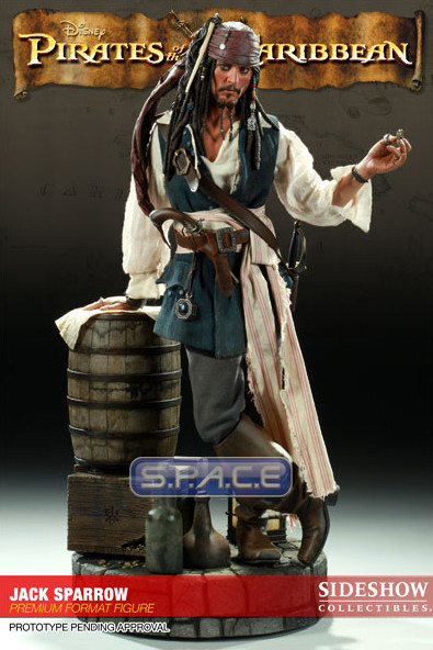 Jack Sparrow Premium Format Figure Sideshow Exclusive (Pirates of the Caribbean)
