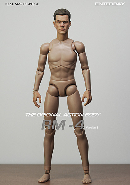 1/6 Scale Original Action Body RM 4.01 with Caucasian Head