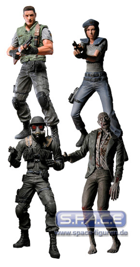 Set of 4: Resident Evil 10th Anniversary