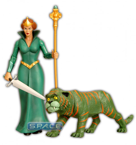 Queen Marlena with Cringer 2-Pack SDCC Exclusive (MOTU Classics)