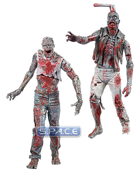 Zombie 2-Pack Previews Exclusive (Walking Dead - Comic Book Series 1)