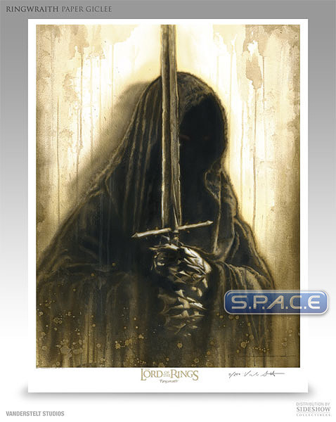 Ringwraith Giclee on Paper Fine Art Print (Lord of the Rings)