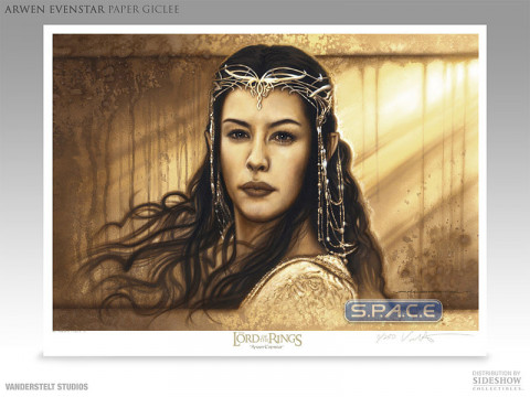 Arwen Evenstar Giclee on Paper Fine Art Print (LOTR)