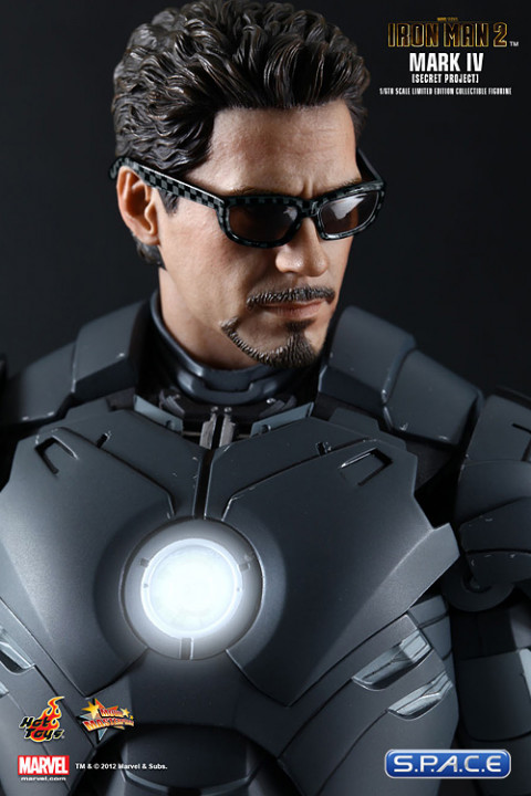 1/6 Scale Iron Man Mark IV Secret Project MMS153 2011 Toy Fairs Exclusive (Iron Man 2)