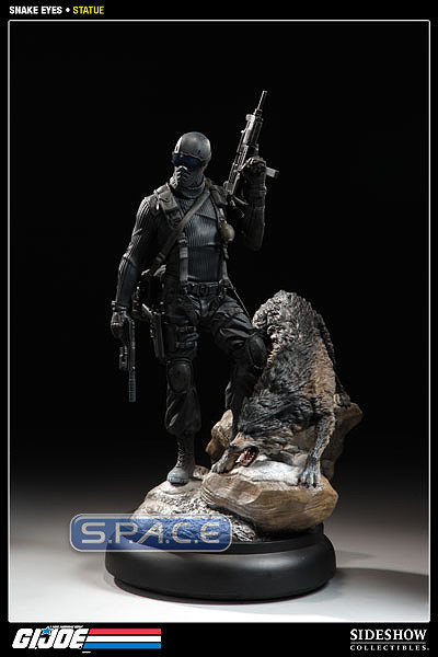 Snake Eyes and Timber Statue (G.I. Joe)