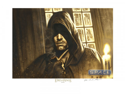 Strider Giclee on Paper Fine Art Print (Lord of the Rings)