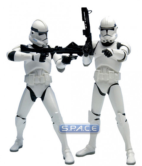 1/10 Scale Clone Trooper 2-Pack ARTFXPlus (Star Wars)