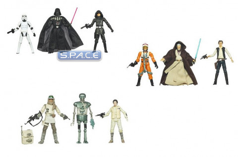 3er Satz: Special Action Figure Set Target Exclusive (Star Wars)