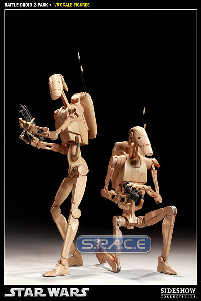 1/6 Scale Battle Droids - Infantry (Star Wars)