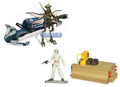 Deluxe Figures & Vehicles Assrt. 2011 Exclusive (Clone Wars)