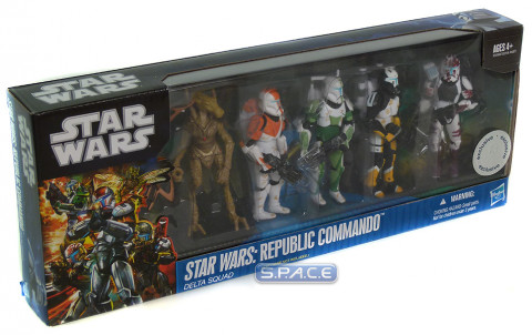 Republic Commando - Delta Squad 5-Pack SDCC 2011 (Star Wars)