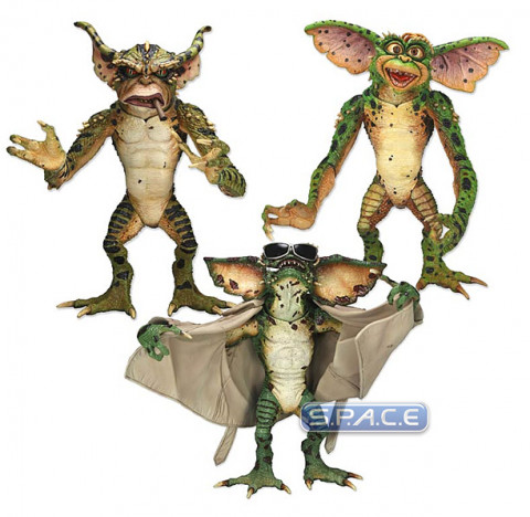 3er Komplettsatz: Gremlins 2 Series 1