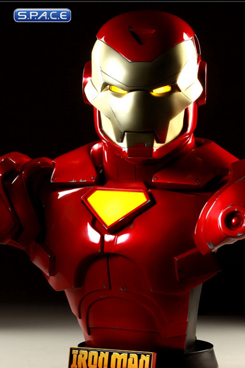 1:1 The Invincible Iron Man Life-Size Bust (Marvel)