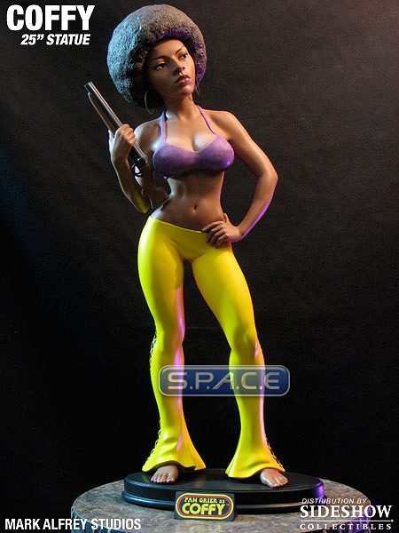 Pam Grier as Coffy Statue (Autographed Version)