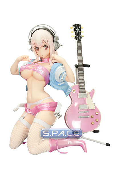 1/7 Scale Super Sonico Bondage Candy Pink PVC Statue