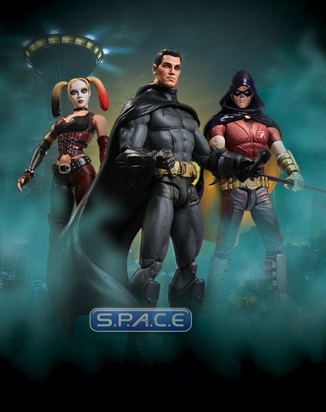 3er Komplettsatz: Arkham City Series 1 (Batman)