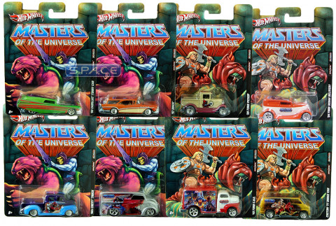 8er Satz: MOTU Hot Wheels 2011 (Masters of the Universe)