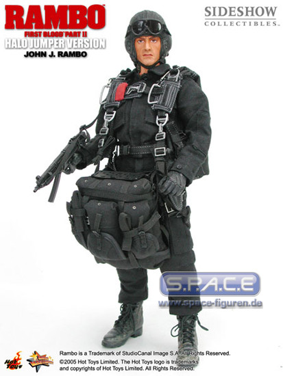 12 John J. Rambo Halo Jumper Version (Rambo First Blood Part 2)