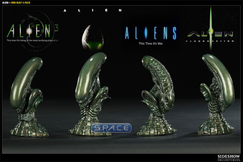 Alien Mini Bust Set Spooktacular 2011 Exclusive (Alien)