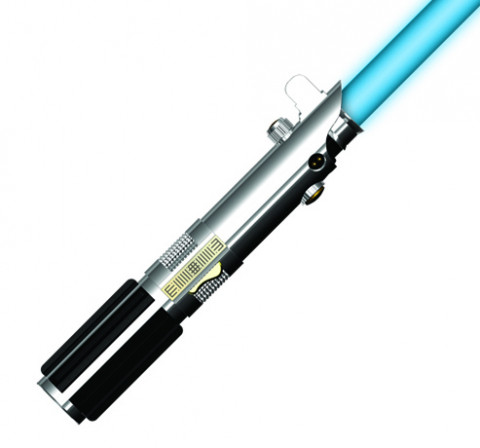 Anakin Skywalker FX Lightsaber with Display Stand (Star Wars E3 - ROTS)