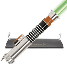 Luke Skywalker FX Lightsaber with Display Stand (E6 - ROTJ)