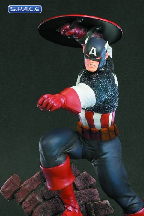 Captain America - Action Version Statue (Marvel)