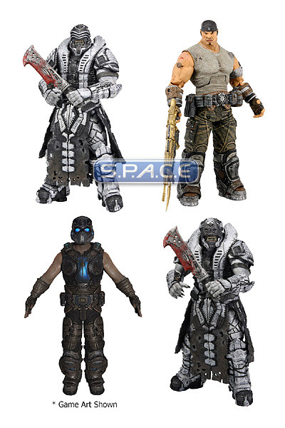 Complete Set of 3: Gears of War 3 Series 3