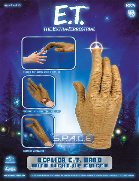 Et glowing cheap finger toy