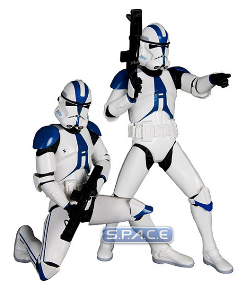 1/10 Scale Clone Trooper 501st Legion 2-Pack ARTFXPlus