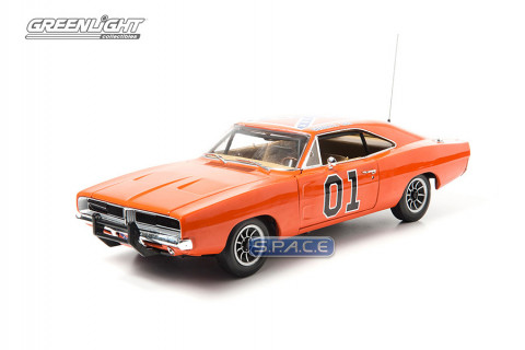 1/18 Scale 1969 Dodge Charger General Lee (Dukes of Haz.)