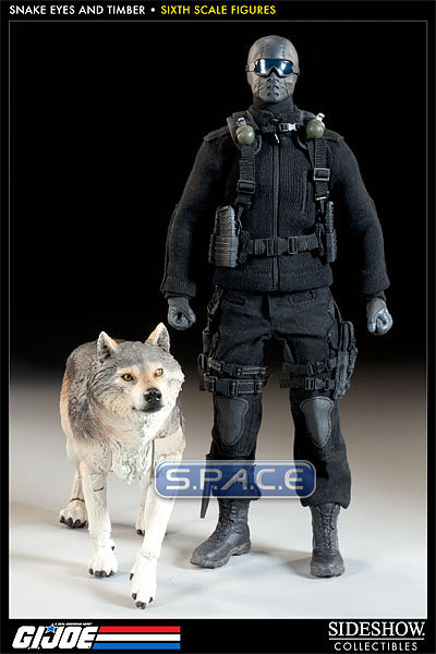 1/6 Scale Snake Eyes and Timber (G.I. Joe)