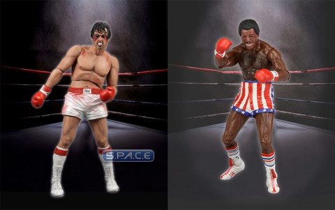 Set of 2: Rocky and Apollo - Fight Damage (Rocky Series 1)