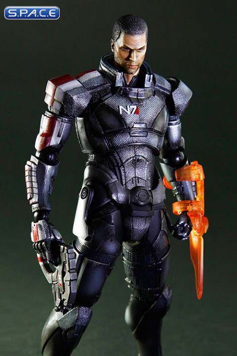 Commander Shepard from Mass Effect 3 (Play Arts Kai)